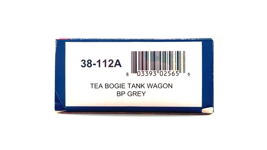 BACHMANN 00 GAUGE - 38-112A - 100 TON TEA BOGIE TANK WAGON BP GREY BOXED