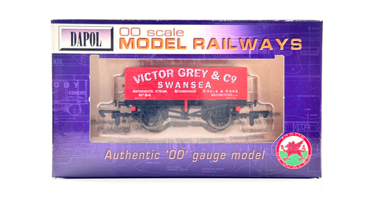 DAPOL 00 GAUGE - VICTOR GREY & CO SWANSEA ANTHRACITE STEAM 54 (LIMITED EDITION)