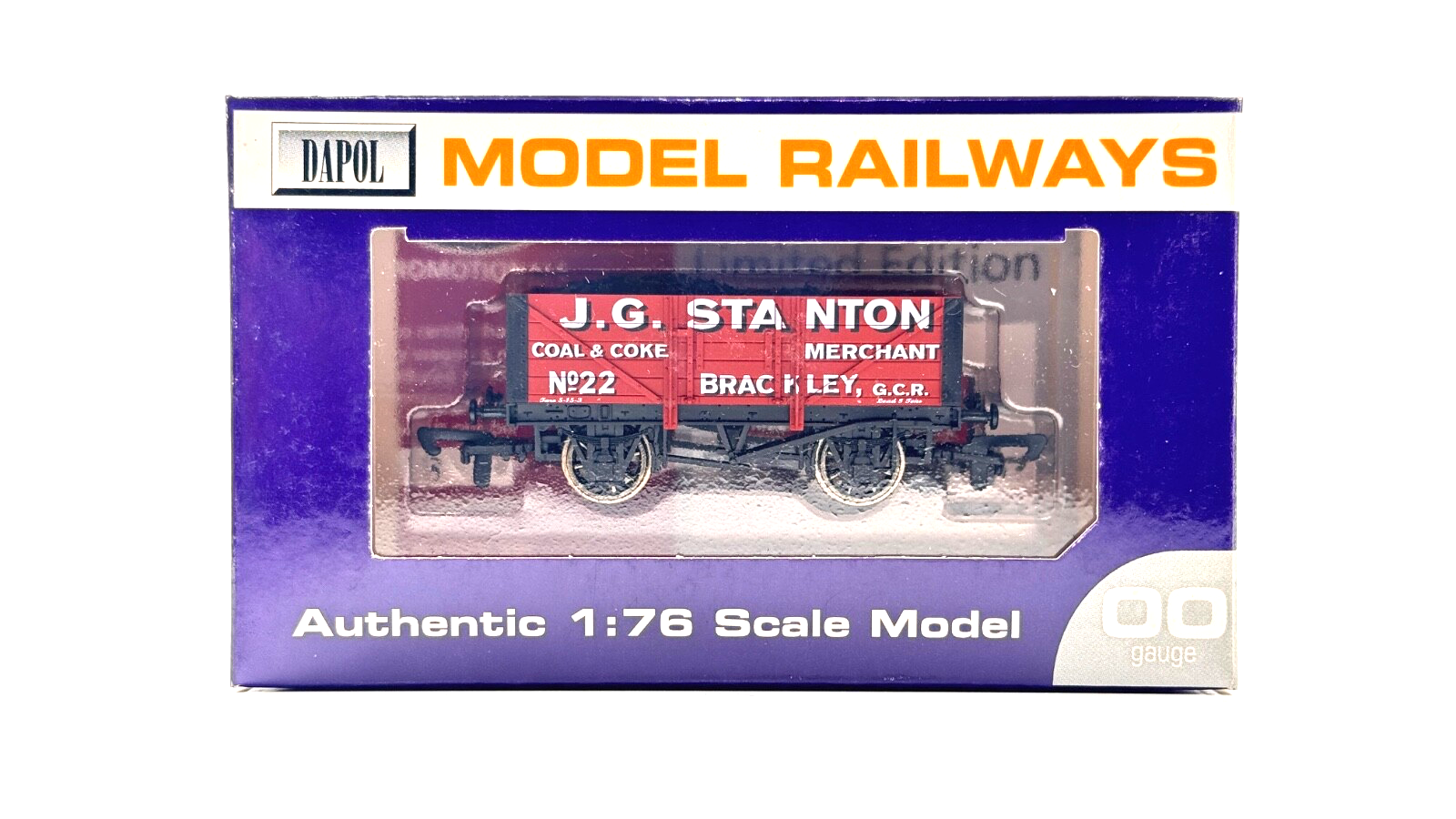 DAPOL 00 GAUGE - J.G STANTON COAL COKE MERCHANT BRACKLEY NO.22 (LIMITED EDITION)
