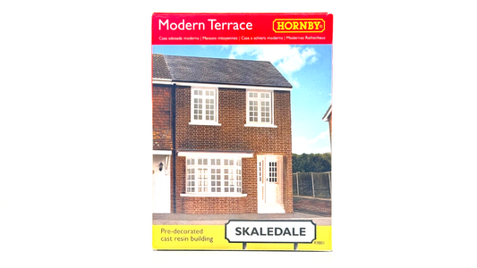 HORNBY 00 GAUGE SKALEDALE - R9801 - MODERN TERRACE HOUSE - NEW BOXED