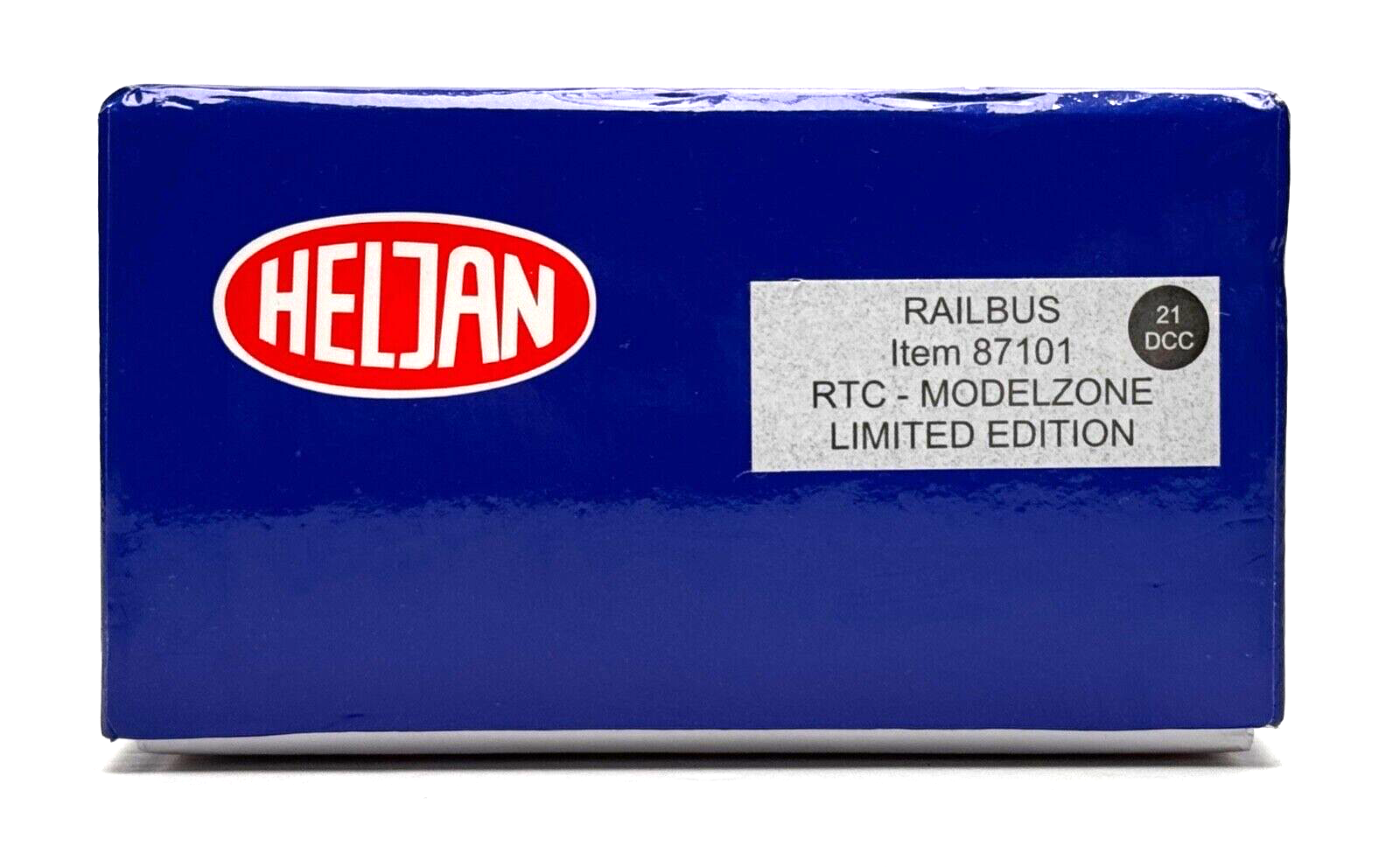 HELJAN 00 GAUGE - 87101 - RAILBUS RTC BR RED/BLUE DERBY LABORATORY 20 - BOXED
