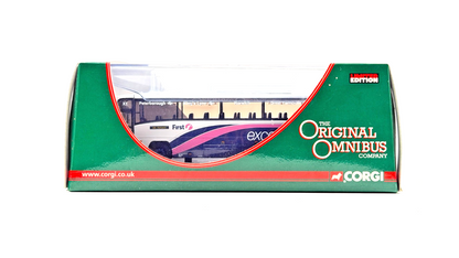 CORGI OOC 1/76 SCALE - OM46103 - PLAXTON PARAGON FIRST EASTERN COUNTIES BOXED