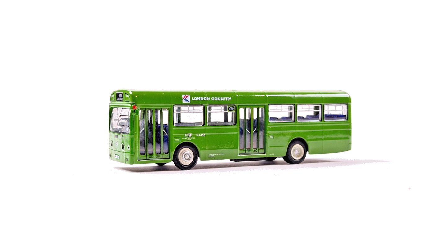 BRITBUS AS2-13 - 1/76 SCALE - AEC SHORT SWIFT LONDON COUNTRY S/DECK (IMPERFECT)