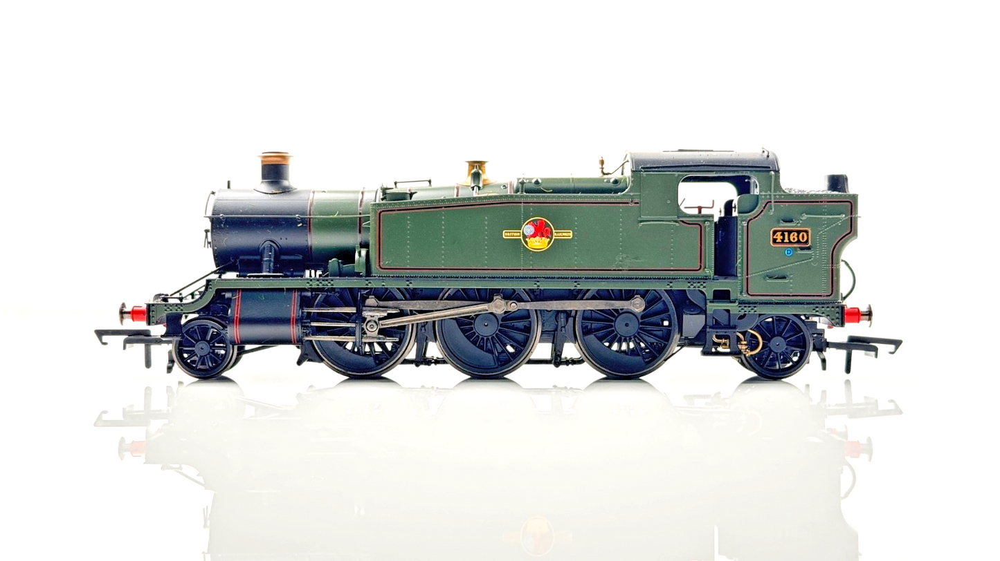 HORNBY 00 GAUGE - R3725 - LATE BR GREEN CLASS 51XX LARGE PRAIRIE 2-6-2T 4160