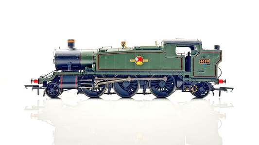 HORNBY 00 GAUGE - R3725 - LATE BR GREEN CLASS 51XX LARGE PRAIRIE 2-6-2T 4160