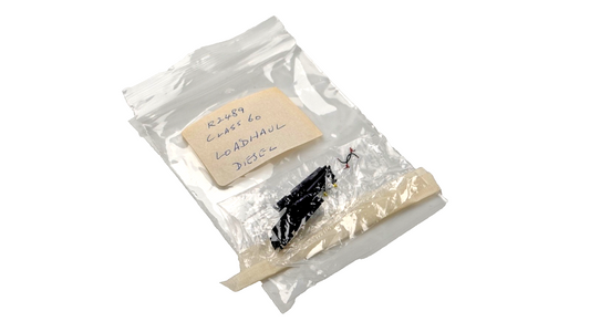 HORNBY 00 GAUGE R2489 CLASS 60 DIESEL LOADHAUL 60007 LOCOMOTIVE DETAIL PACK