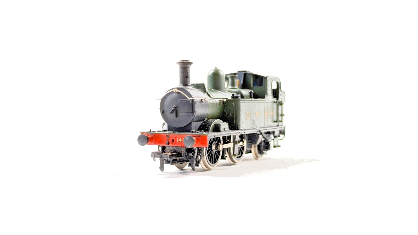 AIRFIX 00 GAUGE - 54152-7 - GWR GREEN 0-4-2 CLASS 14XX TANK 1466 BOXED 2