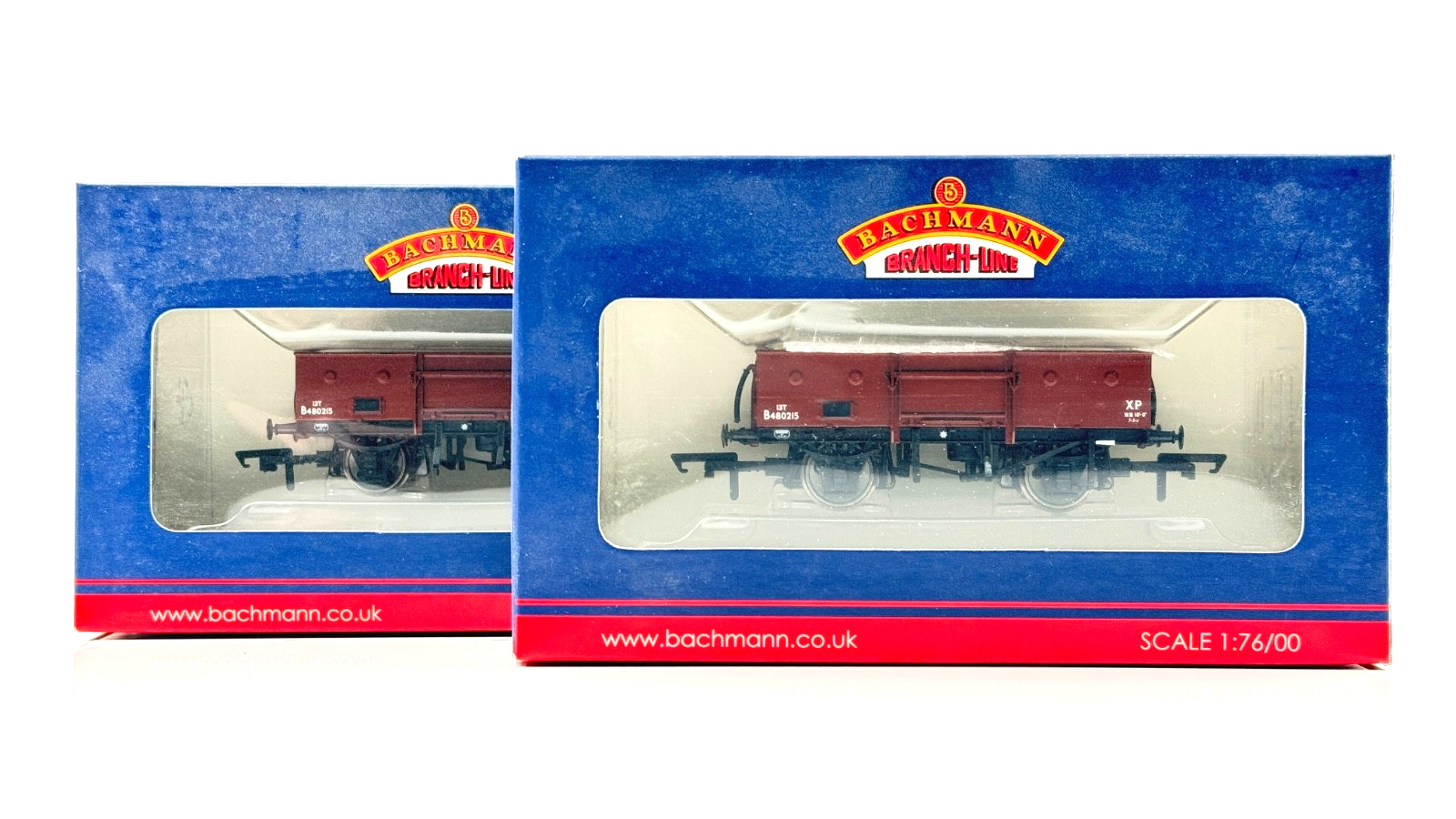 BACHMANN 00 GAUGE - 38-326 - 13T HIGH SIDED OPEN WAGON BR BAUXITE (LATE) X2