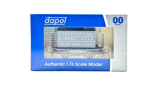 DAPOL 00 GAUGE - ROBERT LOVE HOUSEHOLD REMOVAL CONFLAT CHARD (LIMITED EDITION)