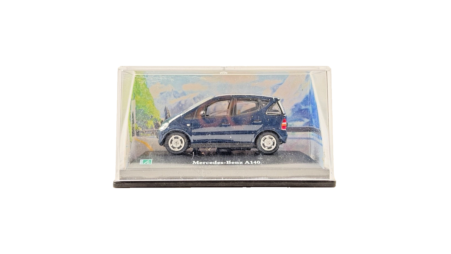 CARARAMA 1/72 SCALE - MERCEDES BENZ A CLASS A140 DARK BLUE - BOXED