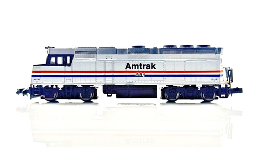 LIFE LIKE N GAUGE - AMTRAK F40 DIESEL LOCOMOTIVE 381 DUMMY - UNBOXED