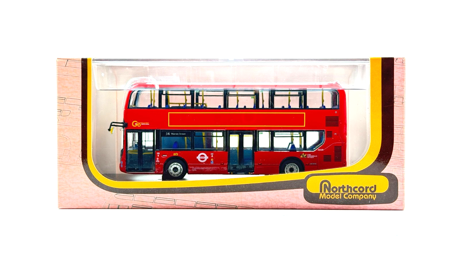 CMNL NORTHCORD 1/76 SCALE - UKBUS6501 - ALEXANDER DENNIS E400H GO AHEAD LONDON
