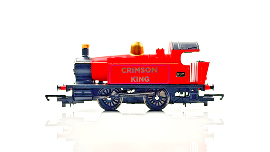 HORNBY 00 GAUGE - RED 0-4-0 INDUSTRIAL TANK ENGINE CRIMSON KING 537 - UNBOXED