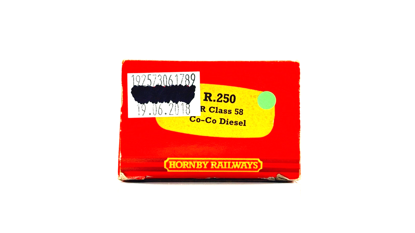 HORNBY 00 GAUGE - R250 - CLASS 58 DIESEL 58007 RAILFREIGHT RED STRIPE - BOXED
