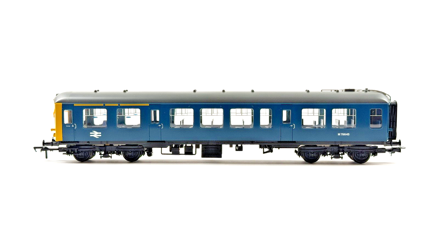 BACHMANN 00 GAUGE - 32-517 - DERBY LIGHTWEIGHT TWO CAR DMU BR BLUE BOXED