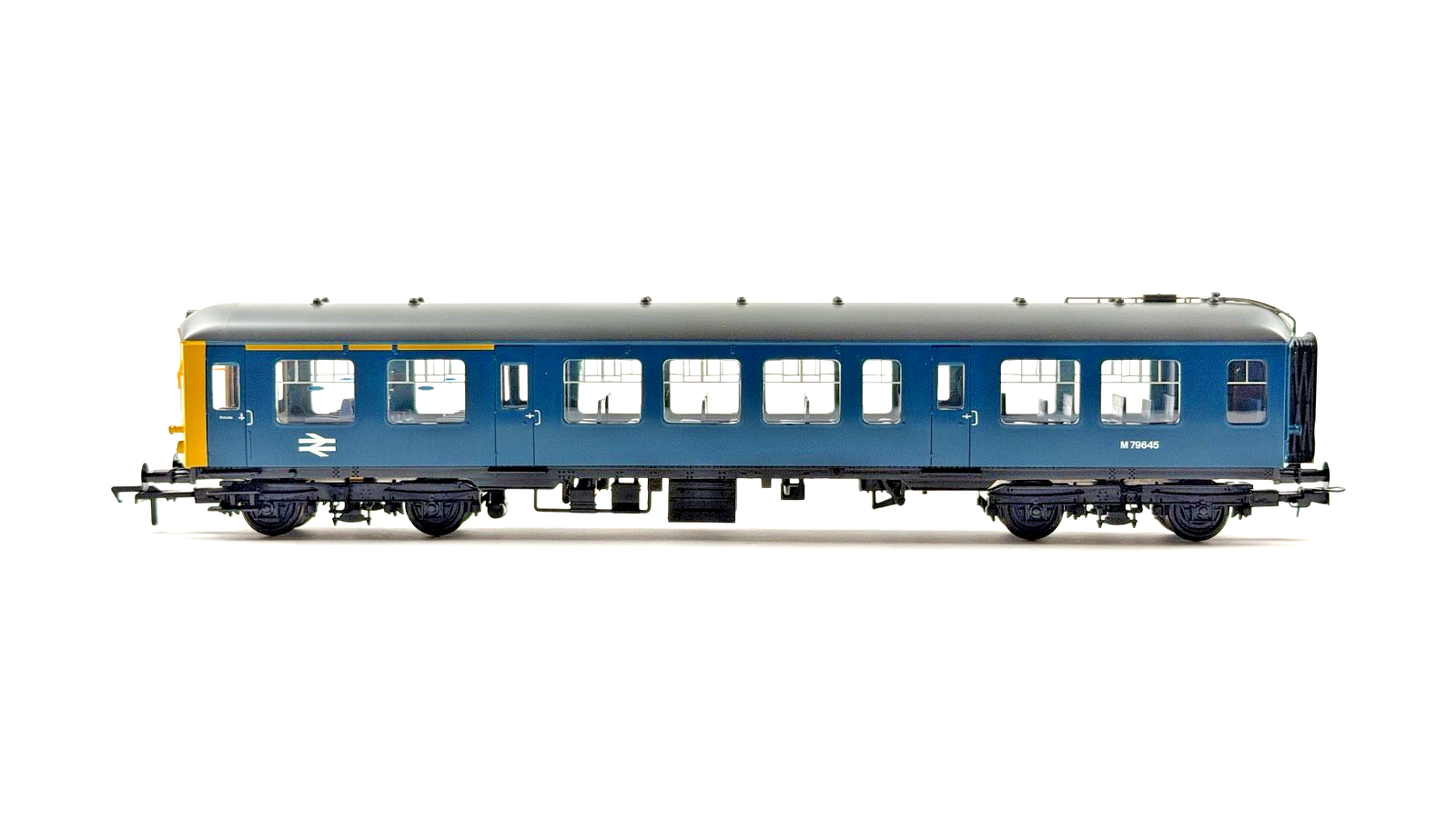 BACHMANN 00 GAUGE - 32-517 - DERBY LIGHTWEIGHT TWO CAR DMU BR BLUE BOXED