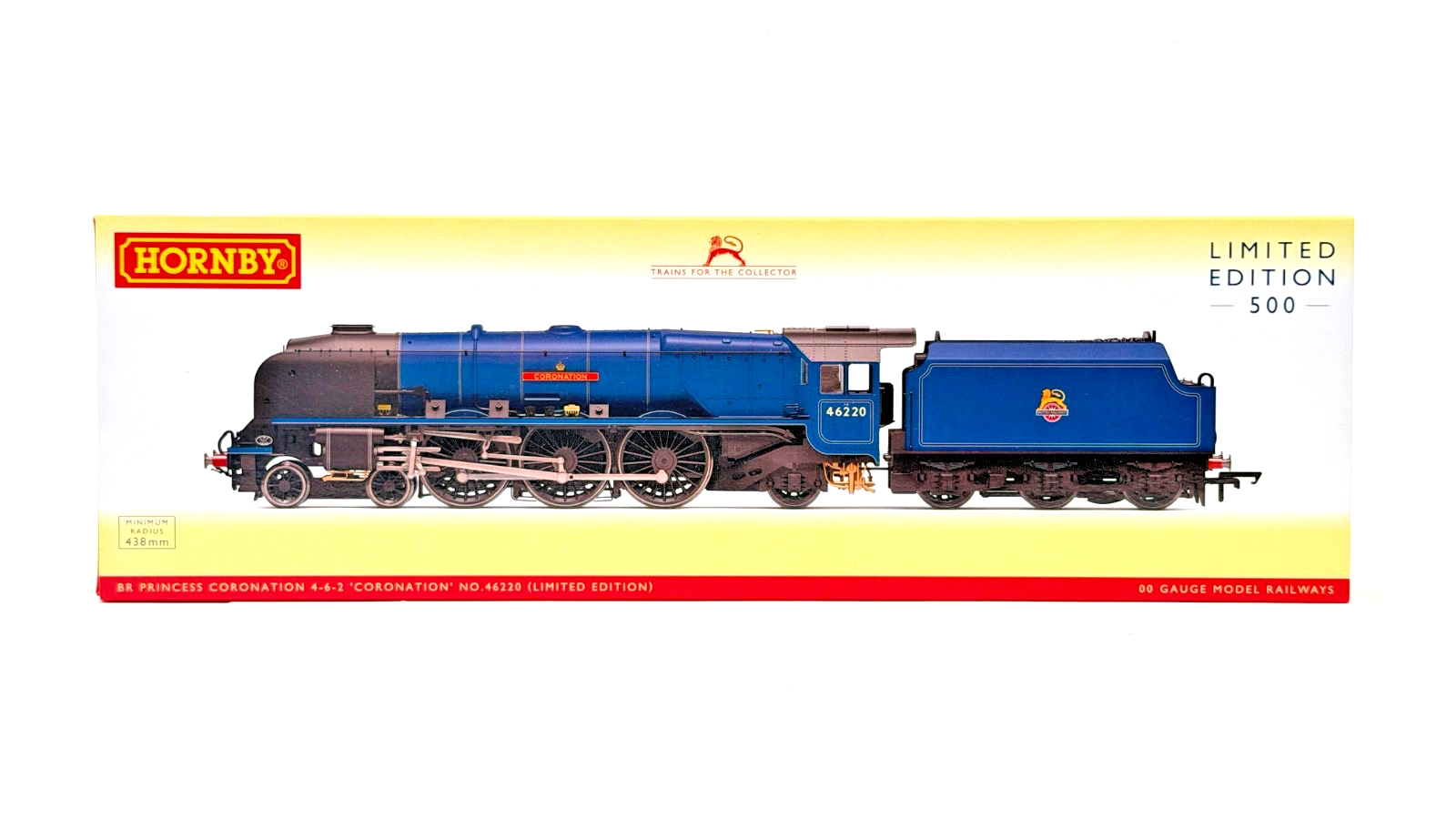 HORNBY 00 GAUGE - R30283 - BR BLUE PRINCESS 'CORONATION' 46220 (LIMITED EDITION)