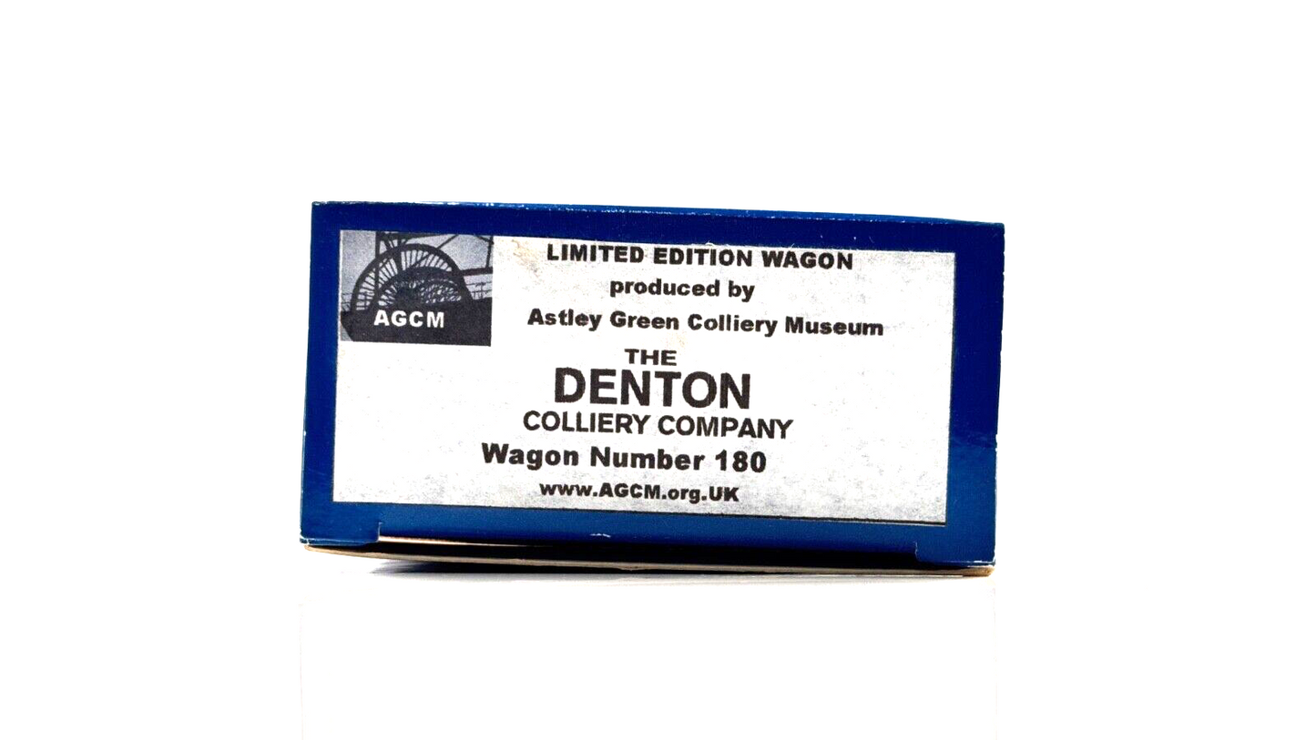 DAPOL 00 GAUGE - DENTON COLLIERY MANCHESTER WAGON NO.180 (LIMITED EDITION)