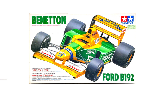 TAMIYA 1/20 - 20036 - BENETTON FORD B192 GRAND PRIX COLLECTION - COMPLETE/UNUSED