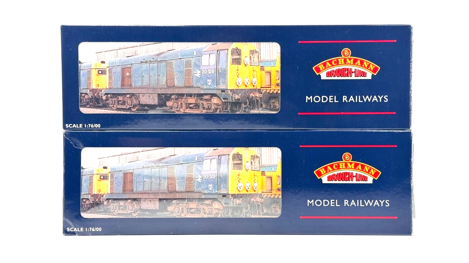 BACHMANN 00 GAUGE - CLASS 20/3 20306 20307 DRS REFINISHED TWIN SET WITH LIGHTS