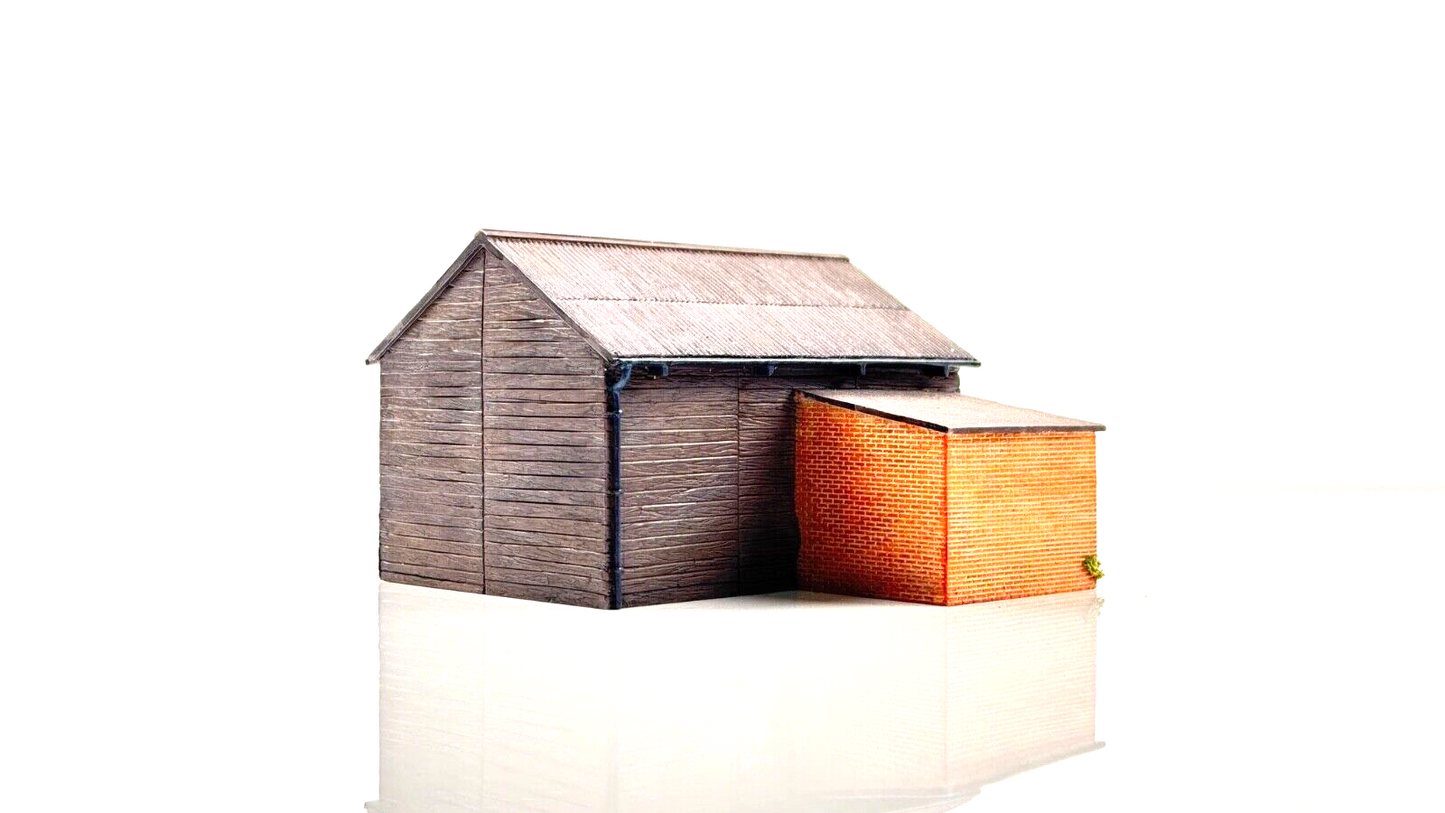 BACHMANN 00 GAUGE SCENECRAFT - 44-076 - HAMPTON GARAGE - BOXED