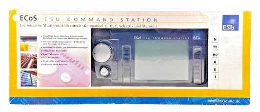 ESU ECOS 50000 COMMAND STATION DIGITAL DCC CONTROLLER - FAULTY NEEDS ATTENTION