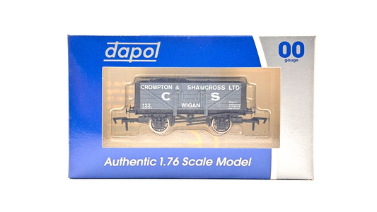 DAPOL 00 GAUGE - CROMPTON & SHAWCROSS COLLIERY WIGAN NO.122 (LIMITED EDITION)