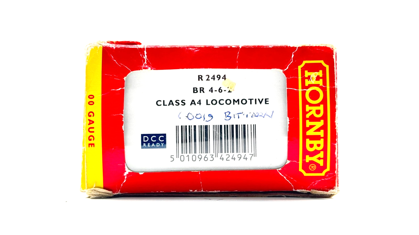 HORNBY 00 GAUGE - R2494 - BR GREEN 4-6-2 CLASS A4 BITTERN 60019 - RENAMED