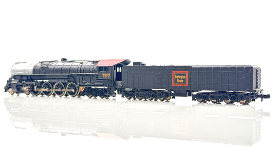 BACHMANN N GAUGE - 58066 - BURLINGTON NORTHERN 4-8-4 52' TENDER LOCOMOTIVE BOXED