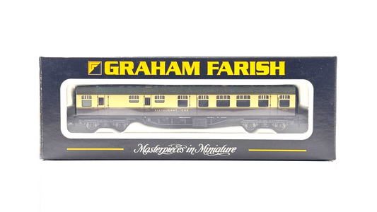 GRAHAM FARISH N GAUGE - 374-117 - MK1 RESTAURANT CAR CHOCOLATE CREAM - BOXED