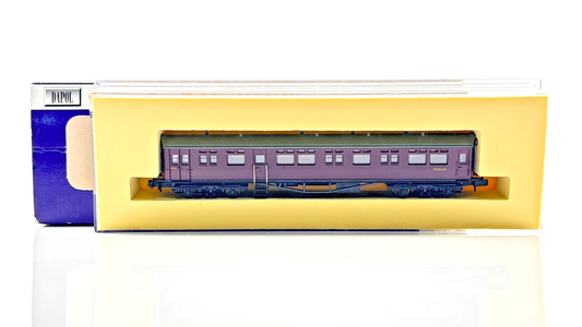 DAPOL N GAUGE - NC-025 - AUTOCOACH BR MAROON W195 - BOXED