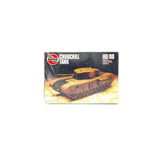 AIRFIX 01304 - HO/OO SCALE CHURCHILL TANK SERIES 1 MODEL KIT - NEW OLD STOCK