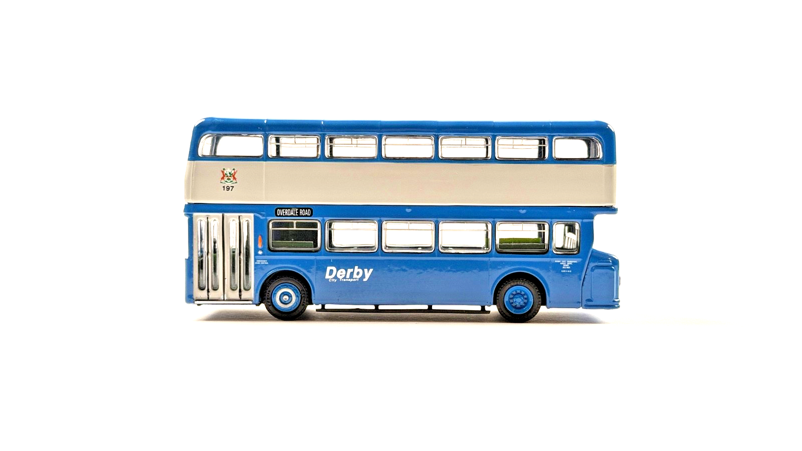 EFE 1/76 SCALE - 18011 - DAIMLER MCW FLEETLINE DERBY CITY TRANSPORT BUS - BOXED