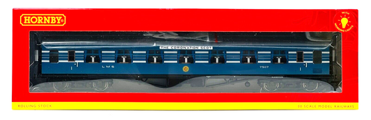 HORNBY 00 GAUGE - R4964 - LMS BLUE STANIER CORONATION SCOT 65' RFO COACH 7507
