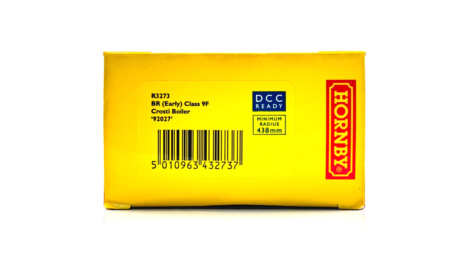 HORNBY 00 GAUGE - R3273 - BR BLACK (EARLY) CLASS 9F CROSTI BOILER 92027 BOXED