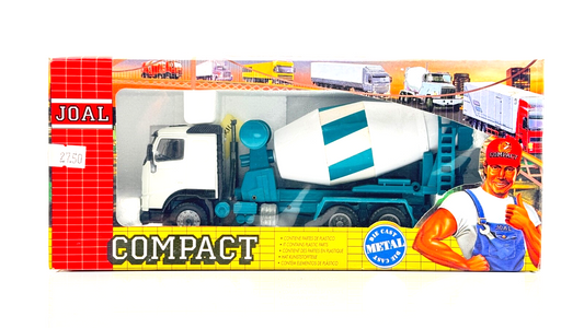 JOAL 1/50 SCALE - 336 - VOLVO FH12 420 CEMENT MIXER LORRY WHITE/BLUE - BOXED