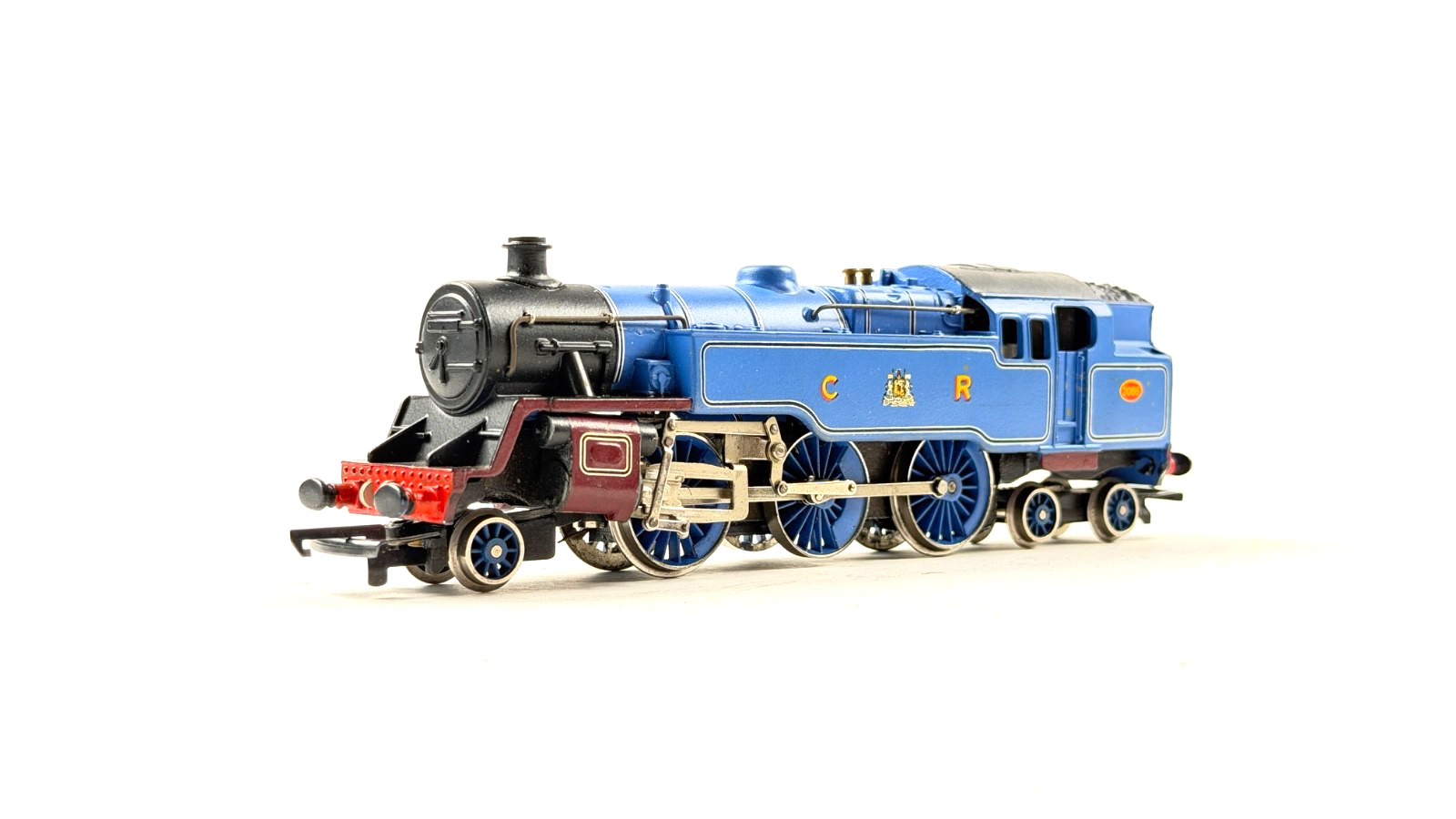 WRENN 00 GAUGE - W2246 - 2-6-4 TANK CALEDONIAN RAIL BLUE 2085 - NEEDS SERVICE