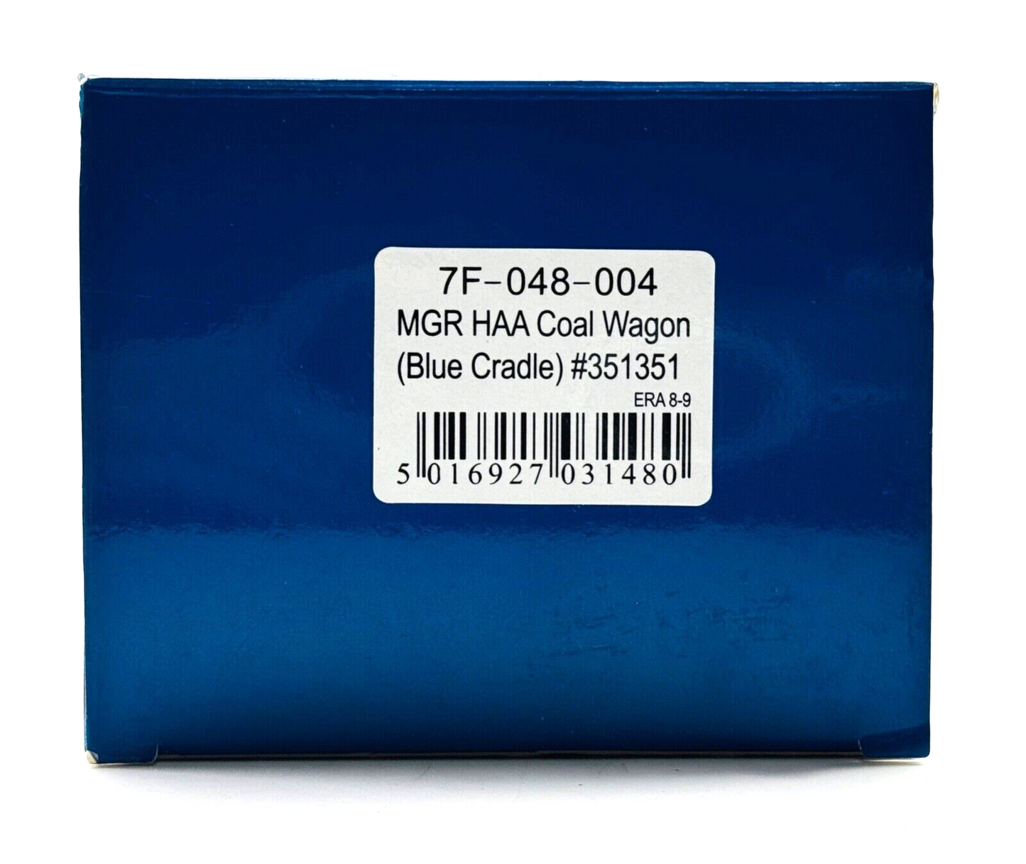 DAPOL O GAUGE - 7F-048-004 - MGR HAA COAL HOPPER WAGON (BLUE CRADLE) 351351 (P)