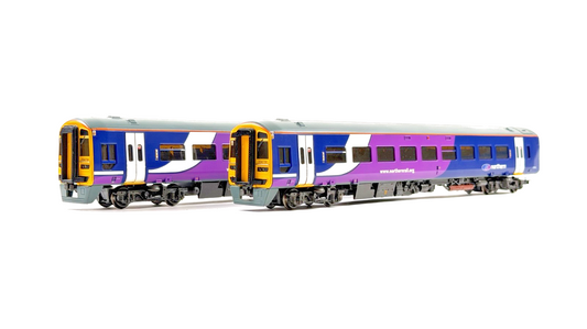 BACHMANN 00 GAUGE - 31-514 - CLASS 158 DMU 2 CAR NORTHERN RAIL - BOXED