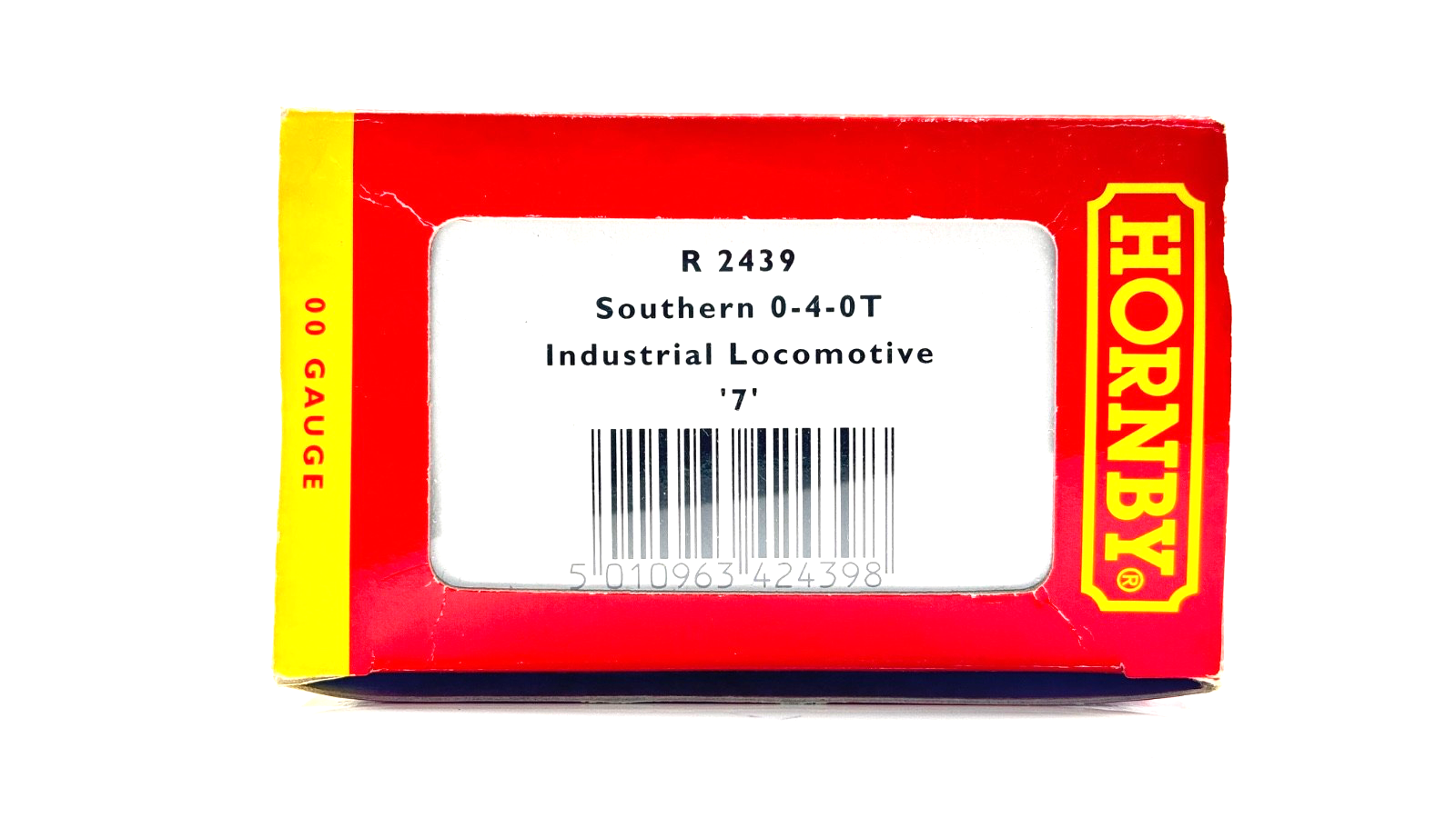 HORNBY 00 GAUGE - R2439 - SOUTHERN GREEN 0-4-0 INDUSTRIAL LOCO NO.7 - NON RUNNER