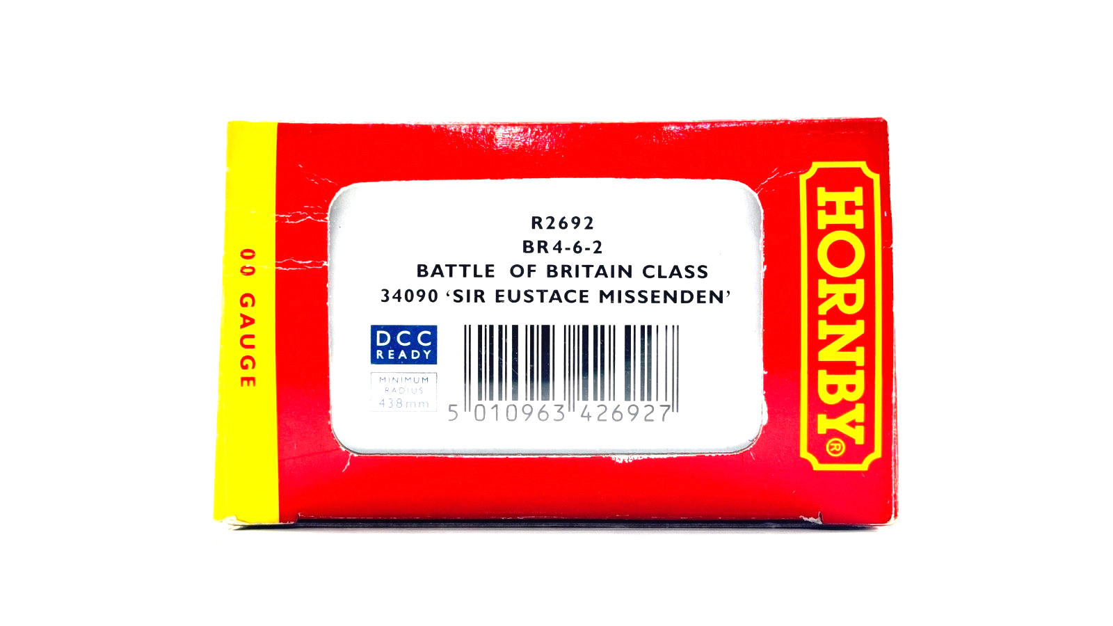 HORNBY 00 GAUGE - R2692 - BR 4-6-2 BATTLE OF BRITAIN SIR EUSTACE MISSENDEN 34090