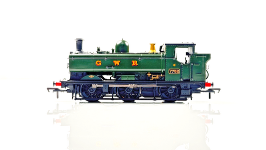 BACHMANN 00 GAUGE - 32-215A - GWR GREEN (PRESERVED) CLASS 57XX PANNIER TANK 7752