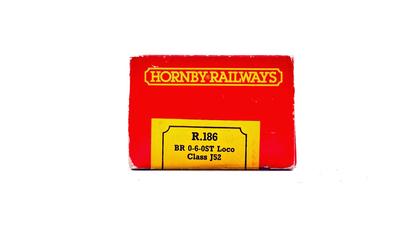 HORNBY 00 GAUGE - R186 - BR BLACK 0-6-0ST LOCOMOTIVE CLASS J52 68846 BOXED