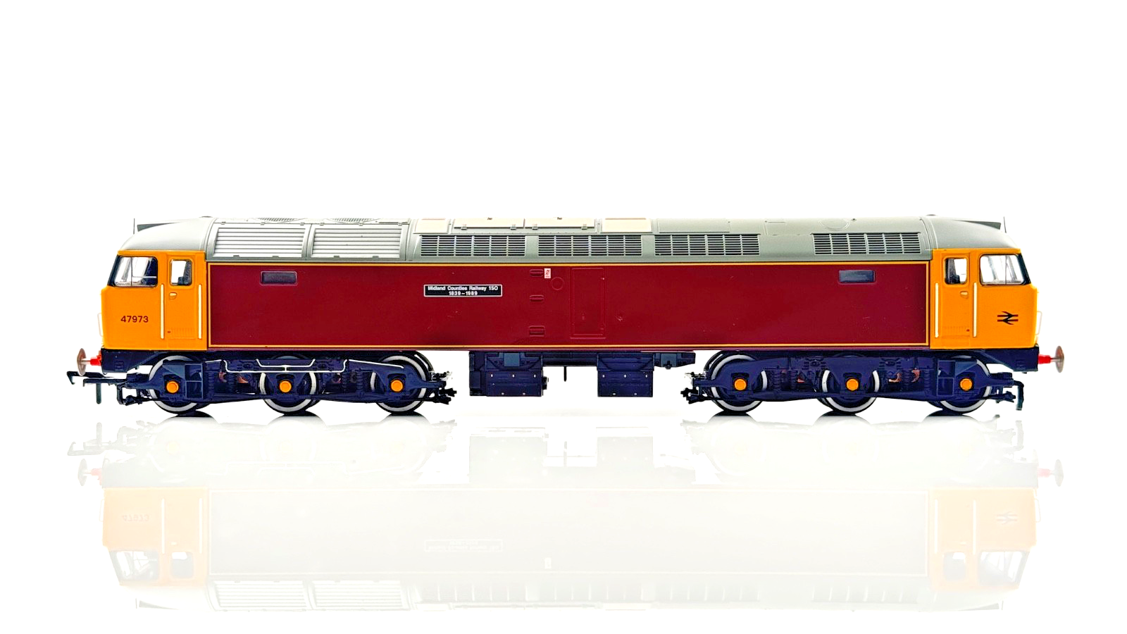 BACHMANN 00 GAUGE - 31-651Z - CLASS 47 DIESEL 47973 MIDLAND COUNTIES (KERNOW)
