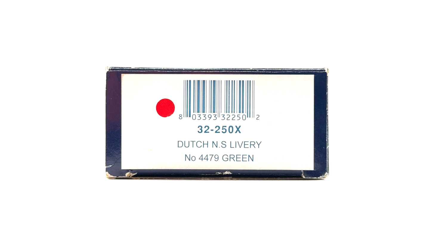 BACHMANN 00 GAUGE - 32-250X - DUTCH NS LIVERY AUSTERITY NO.4479 GREEN LOCOMOTIVE