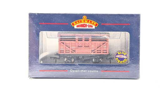 BACHMANN 00 GAUGE - 37-700 - 10 TON CATTLE WAGON BR BROWN BAUXITE - BOXED
