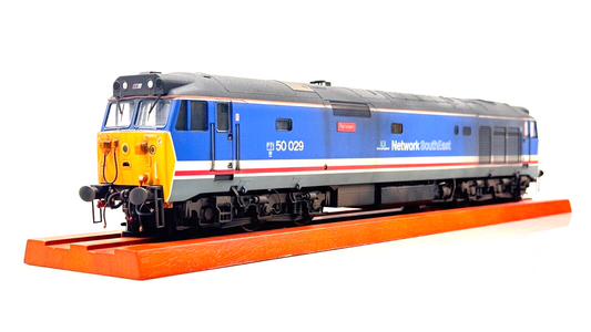 HELJAN O GAUGE - CLASS 50 DIESEL 50029 NETWORK SOUTHEAST NSE RENOWN (PROTO NEO)
