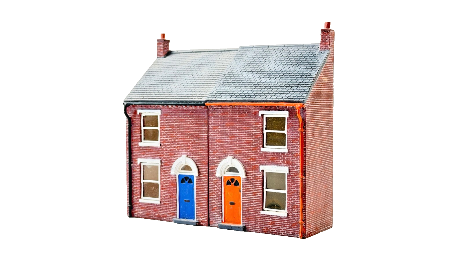 HORNBY 00 GAUGE SKALEDALE - R8644/R8645 - LOW RELIEF TERRACE HOUSE L/R UNBOXED