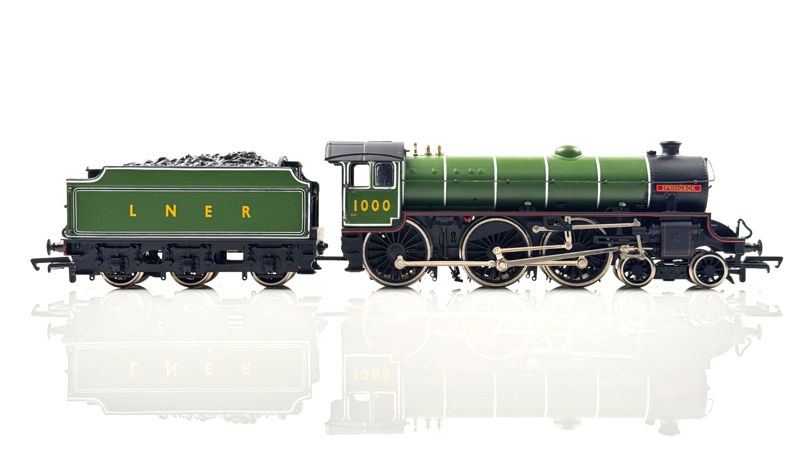 REPLICA RAILWAYS 00 GAUGE - 11012 - CLASS B1 LNER GREEN SPRINGBOK 1000 - BOXED