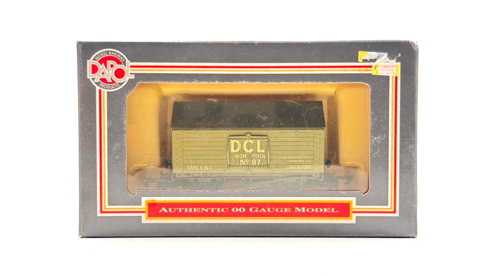 DAPOL 00 GAUGE - WR3-04 10T SALT VAN WAGON DCL NO.87 - BOXED